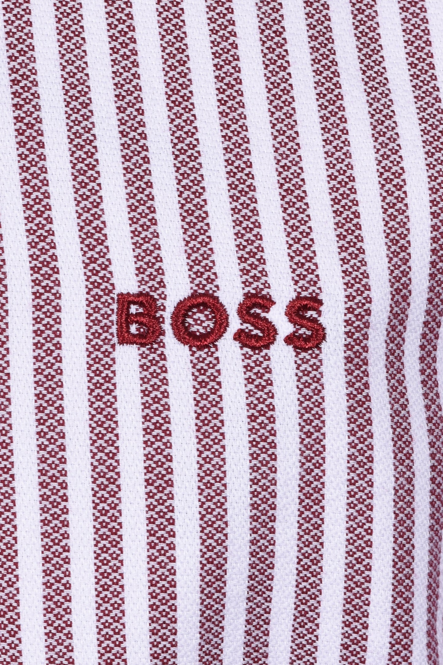 Boss C-hal-bd-c1-223 Camicia Rosso Scuro