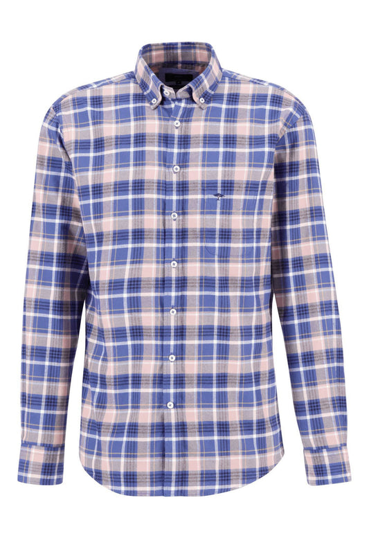 Fynch-Hatton Long Sleeved Shirt Pale Berry