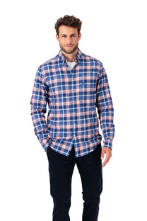 Fynch-Hatton Long Sleeved Shirt Pale Berry Fynch-Hatton