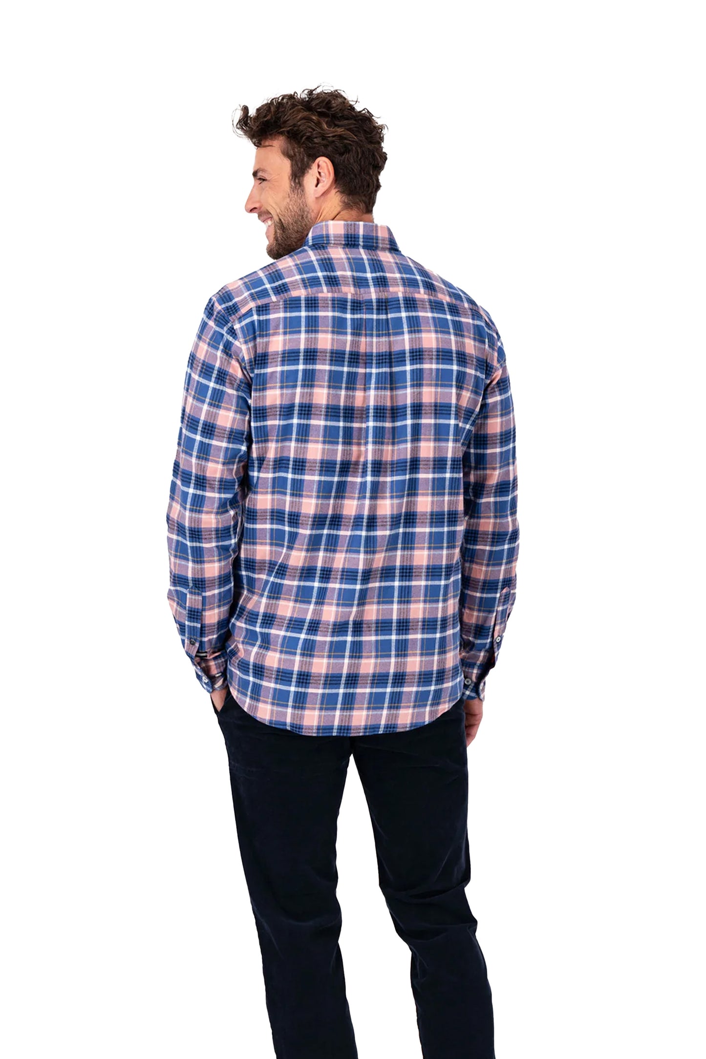 Fynch-Hatton Long Sleeved Shirt Pale Berry