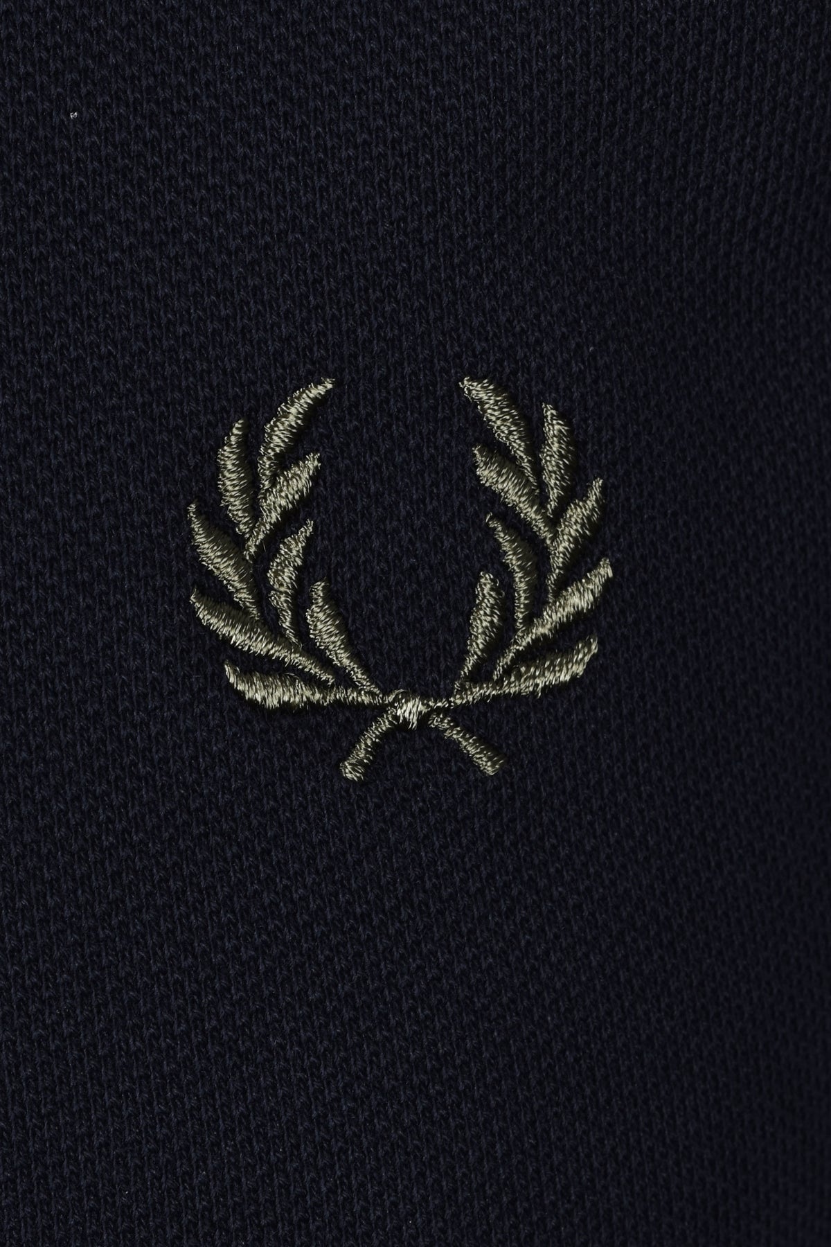 Fred Perry Twin Tipped Polo Shirt Navy/Nut Flake/Field Green Fred Perry Michael Stewart Menswear  Polo Shirts