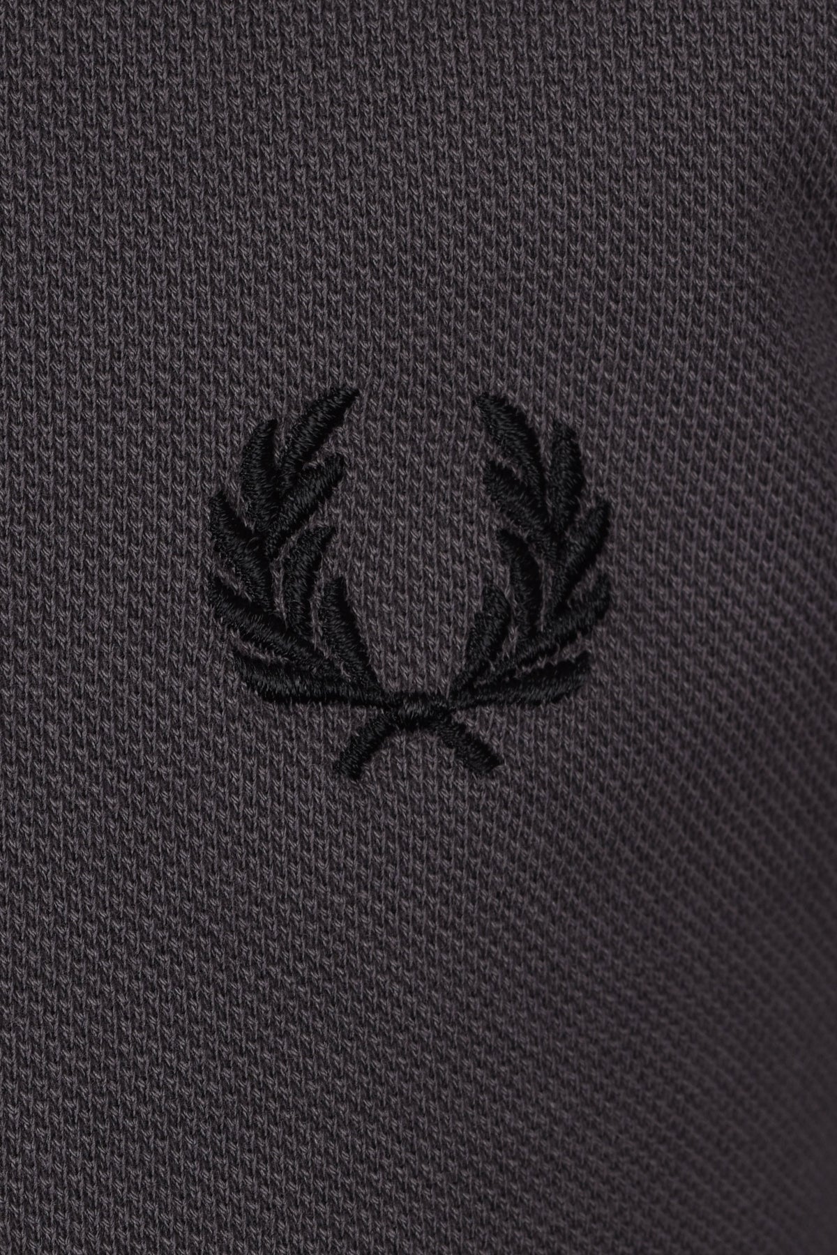 Fred Perry Twin Tipped Polo Shirt Gun Metal/Coral/Black Fred Perry Michael Stewart Menswear  Polo Shirts