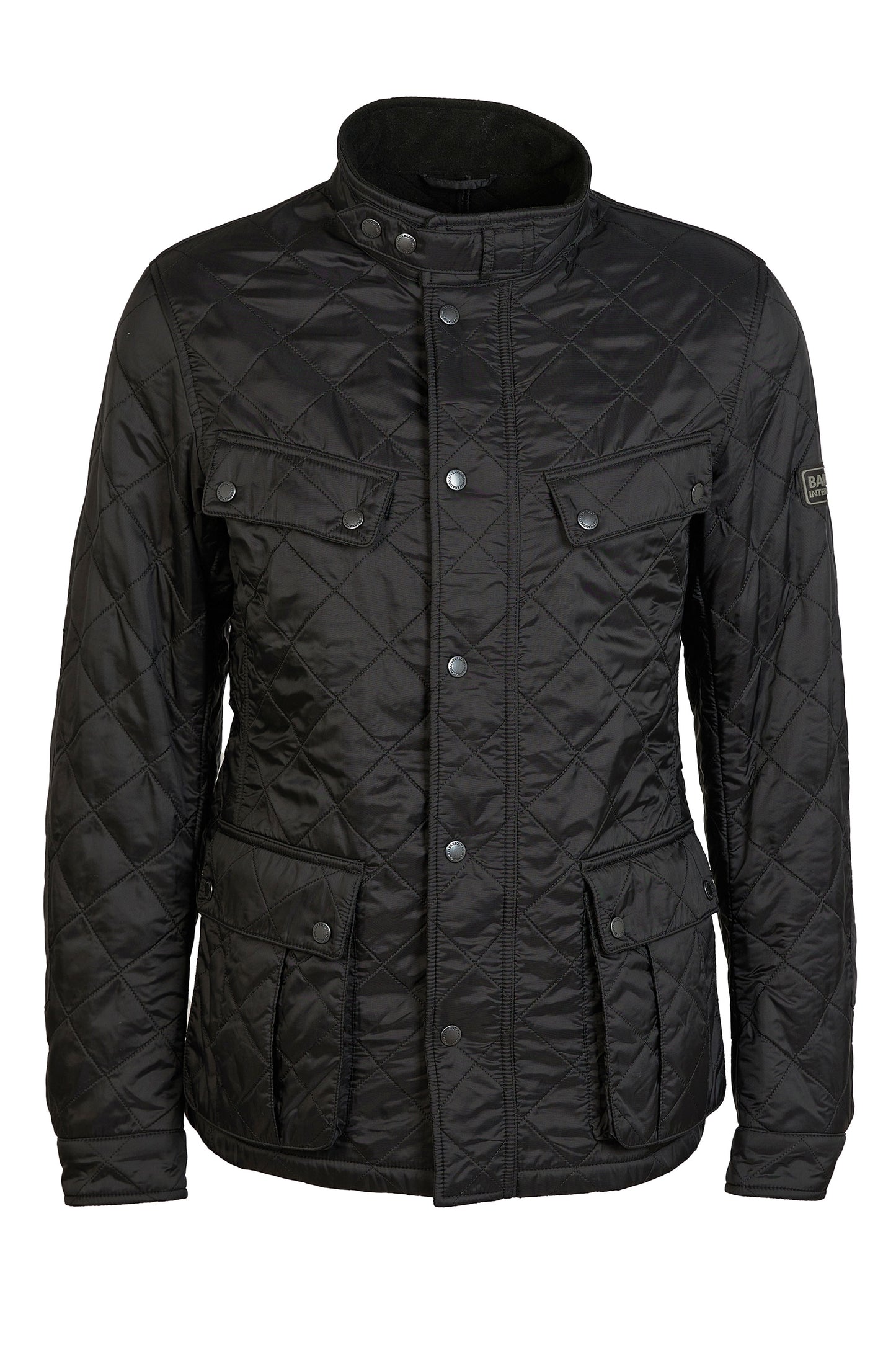 Barbour International Tourer Ariel Polarquilt Jacket Black