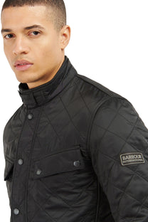 Barbour International Tourer Ariel Polarquilt Jacket Black Barbour International