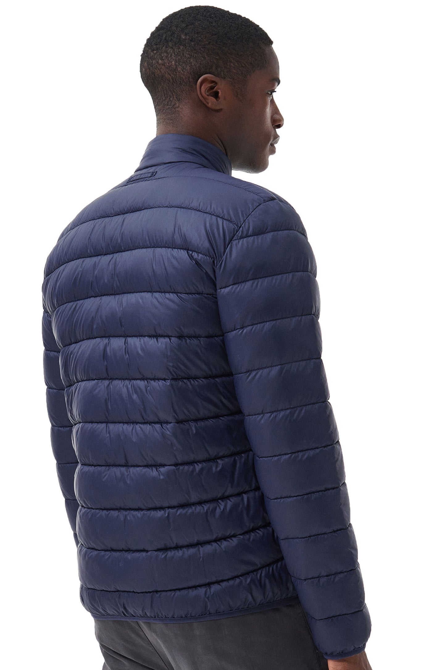 Barbour International Reed Quilted Jacket Navy