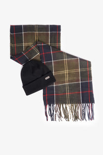Barbour Swinton & Gallingale Giftset Classic Tartan Barbour