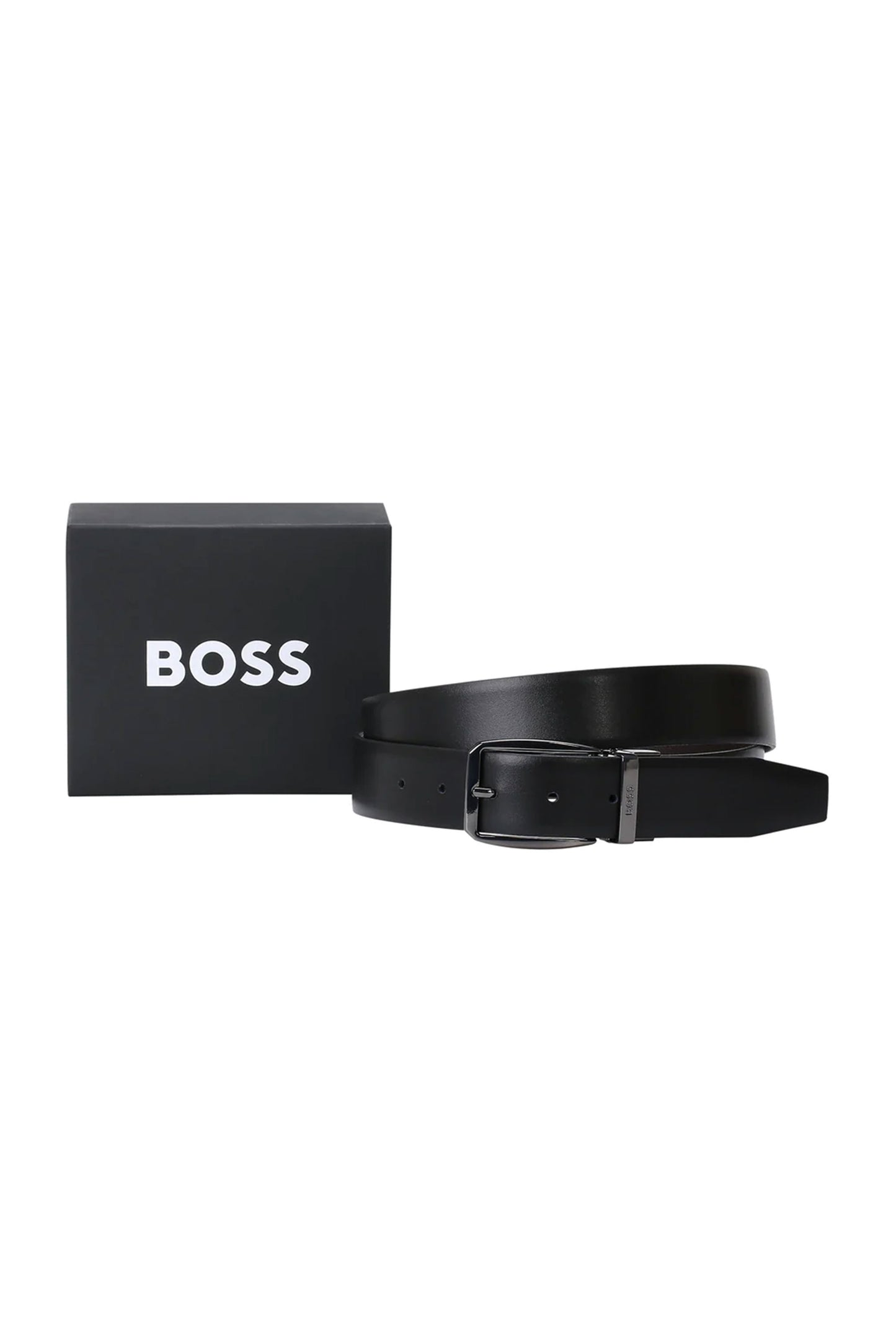 Ceinture en cuir Boss Oanto_or35_sp marron foncé