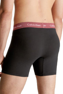 Calvin Klein Boxer Brief B-marron/skyway/true Navy Calvin Klein