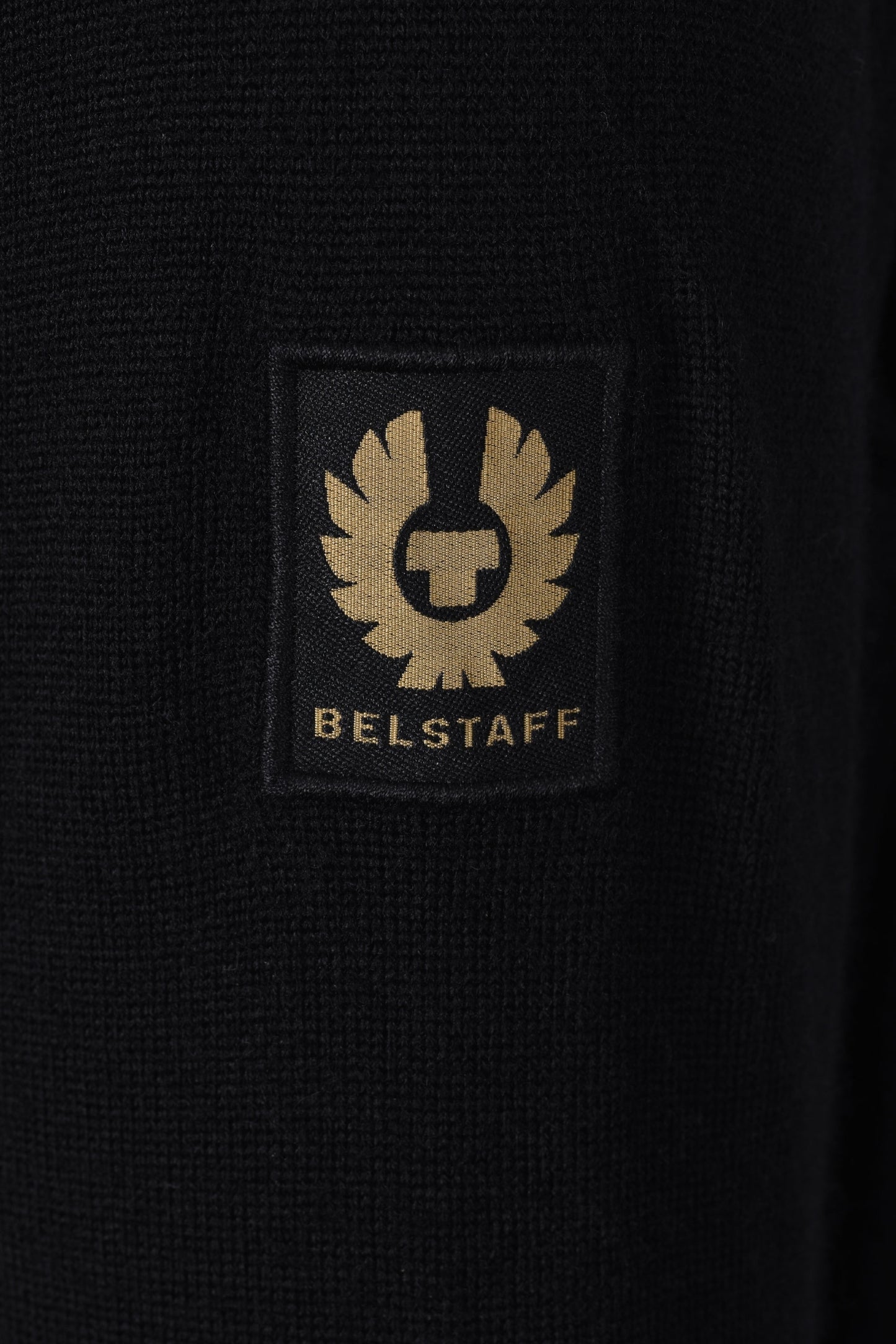 Belstaff Kelby Full Zip Knitwear Black