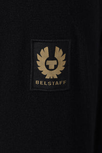 Belstaff Kelby Full Zip Knitwear Black Belstaff