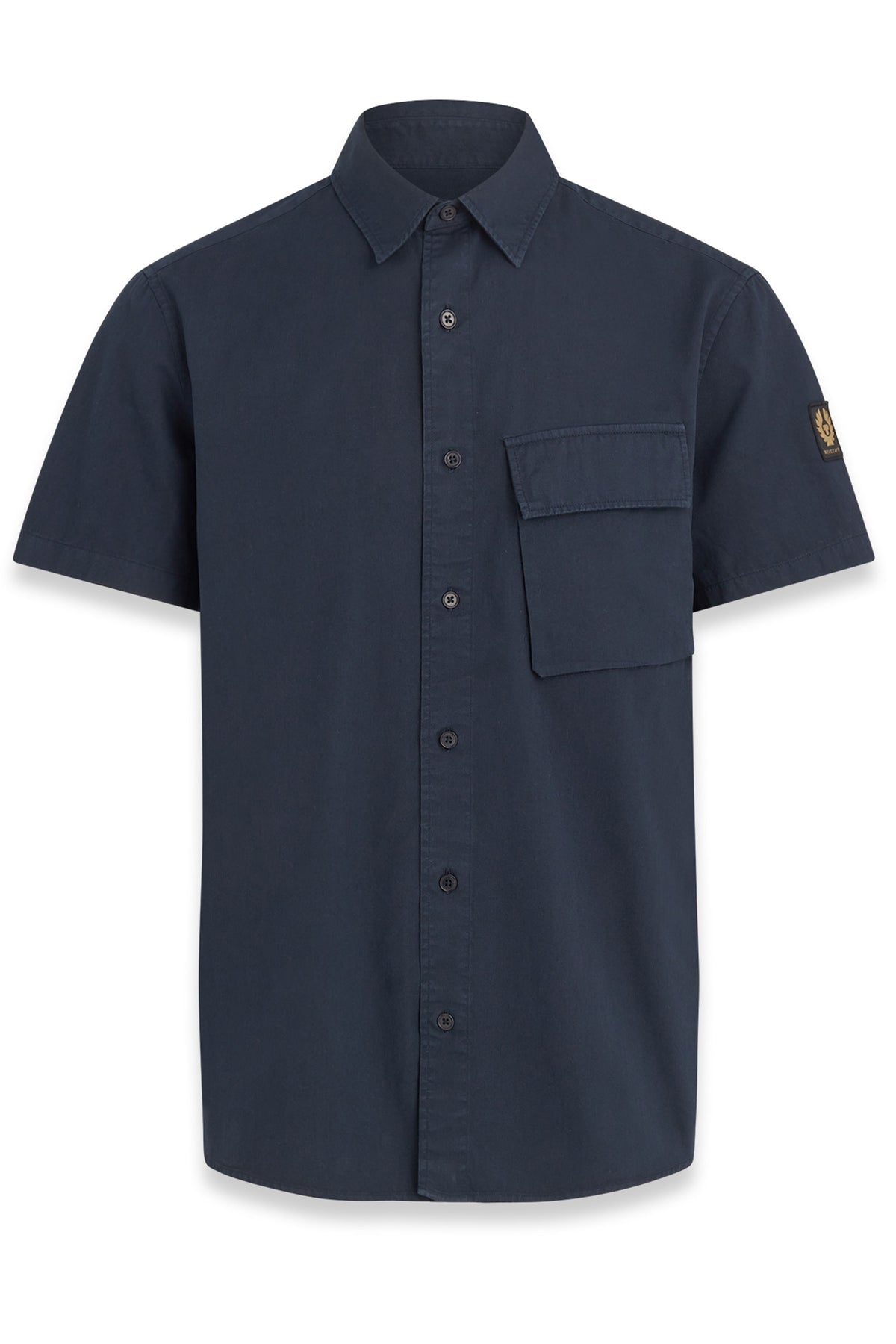 Short Sleeve Scale Shirt Dark Ink