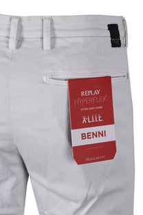 Replay Benni Cotton Trouser Cream Replay