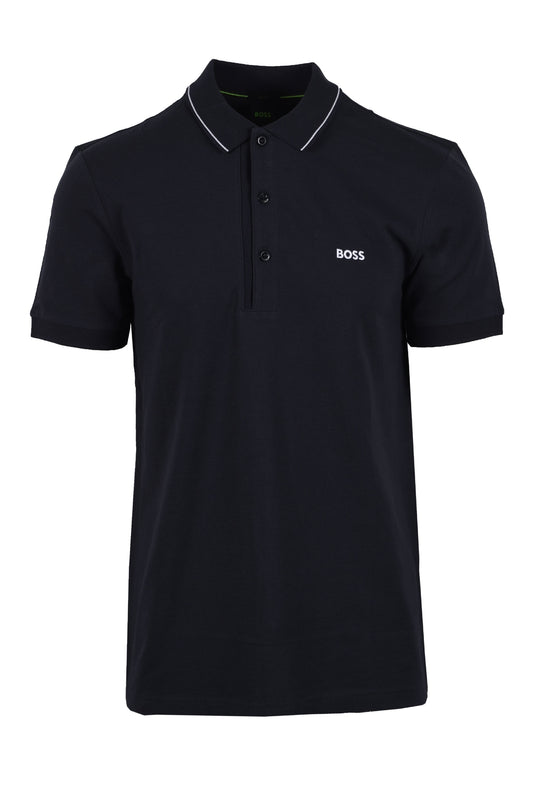 Boss Paule 4 Polo Shirt Dark Blue
