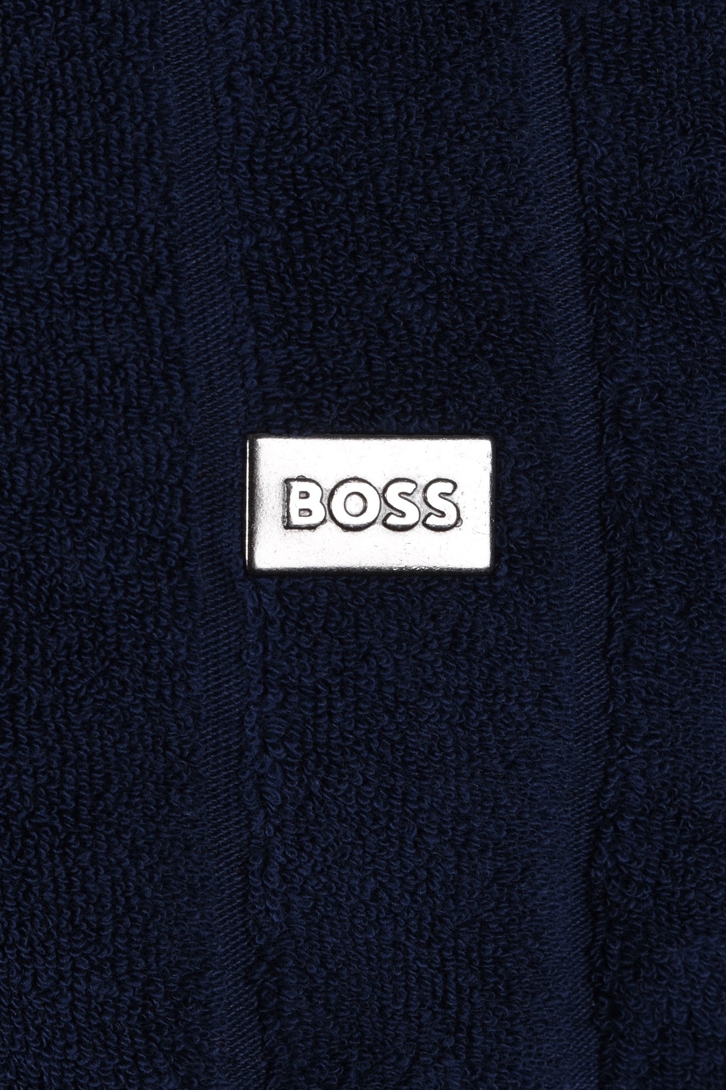 Polo Boss Toweling blu navy