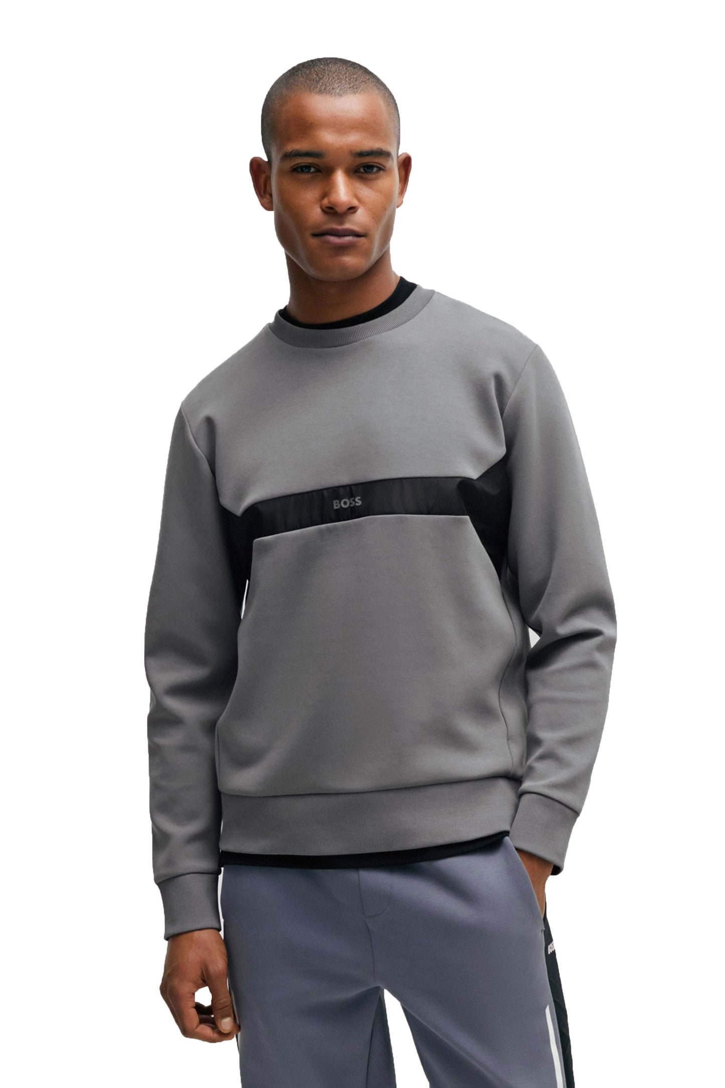 Sweat Boss Salbon Gris Moyen