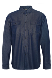 Barbour International Dalston Denim Shirt Chambray Barbour International