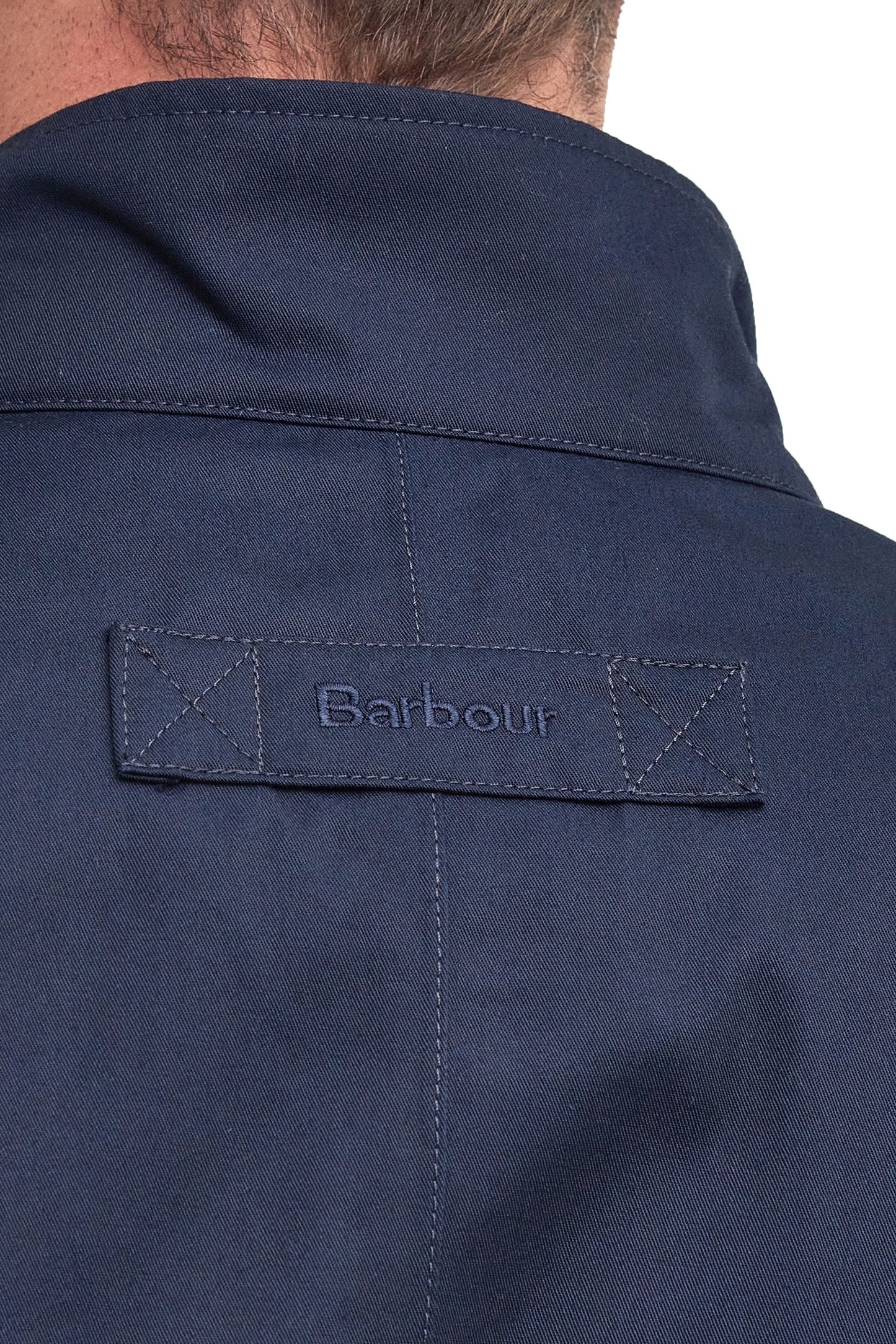 Giacca impermeabile Barbour City Chelsea blu navy