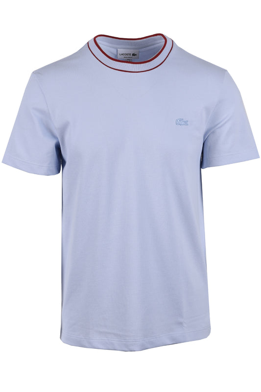 T-shirt piqué Lacoste bleu clair