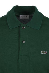 Lacoste L.12.12 Pique Cotton Polo Shirt Green Lacoste