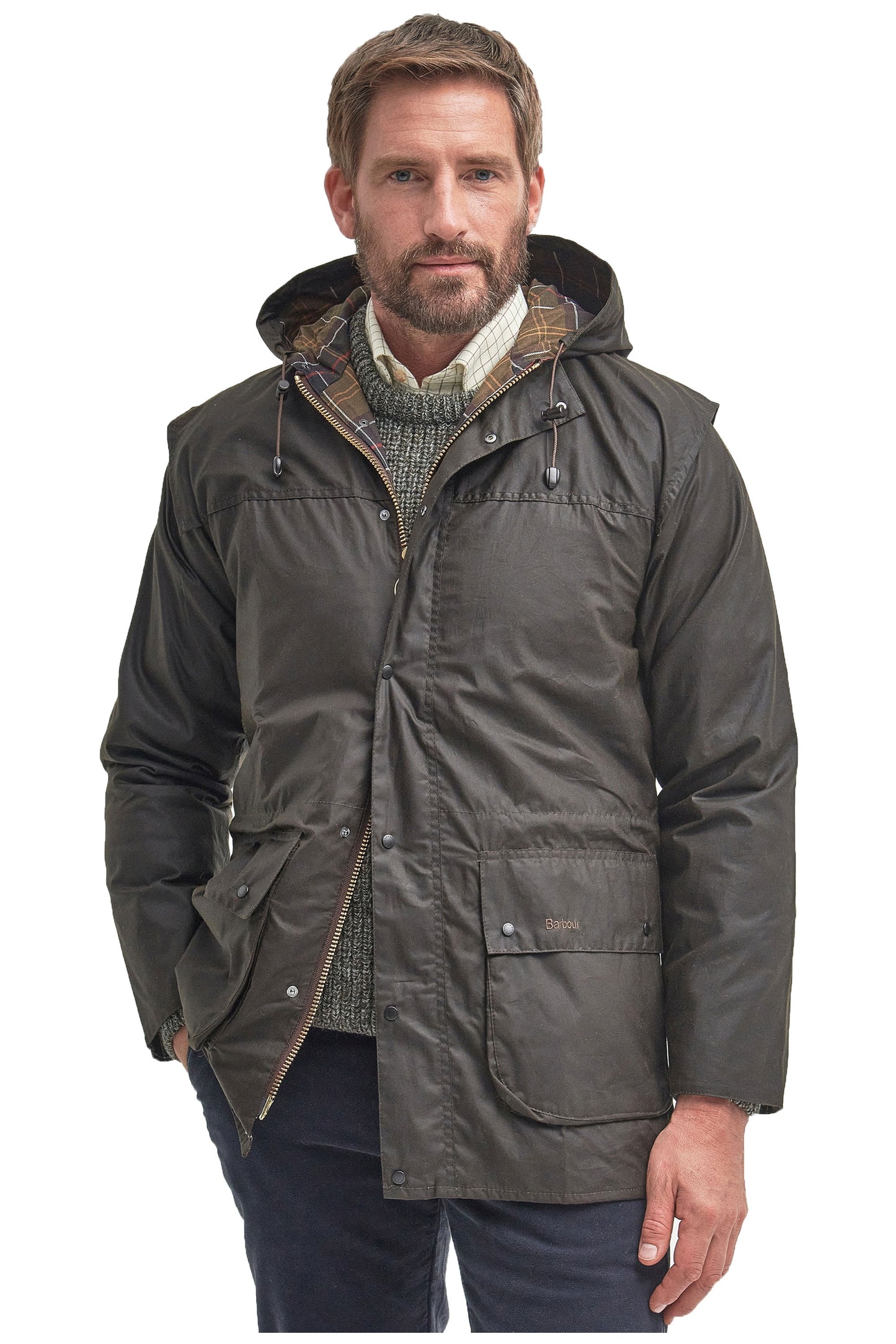 Veste Barbour Classic Durham olive