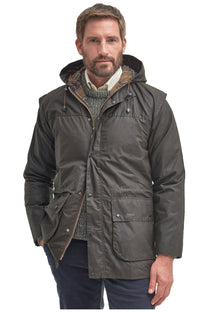 Barbour Classic Durham Jacket Olive Barbour