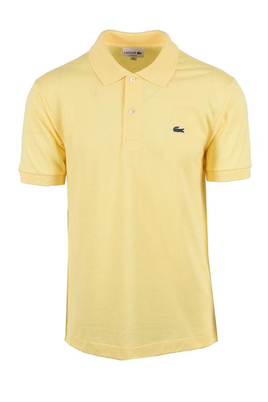Lacoste L.12.12 Pique Cotton Polo Light Yellow