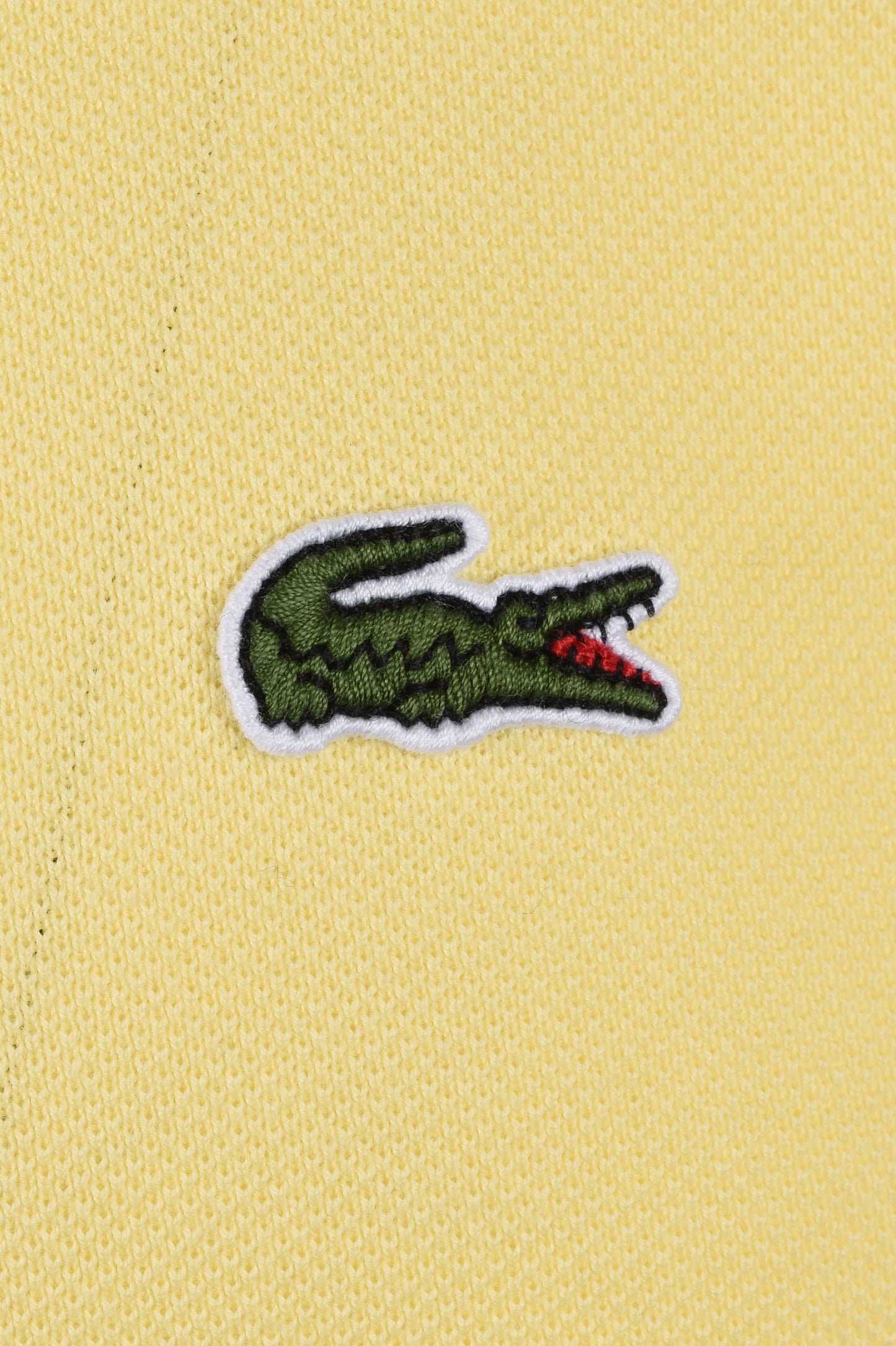 Lacoste L.12.12 Pique Cotton Polo Light Yellow