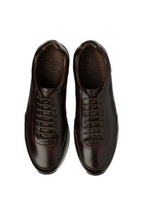 Loake Bannister Trainer Dark Brown Loake