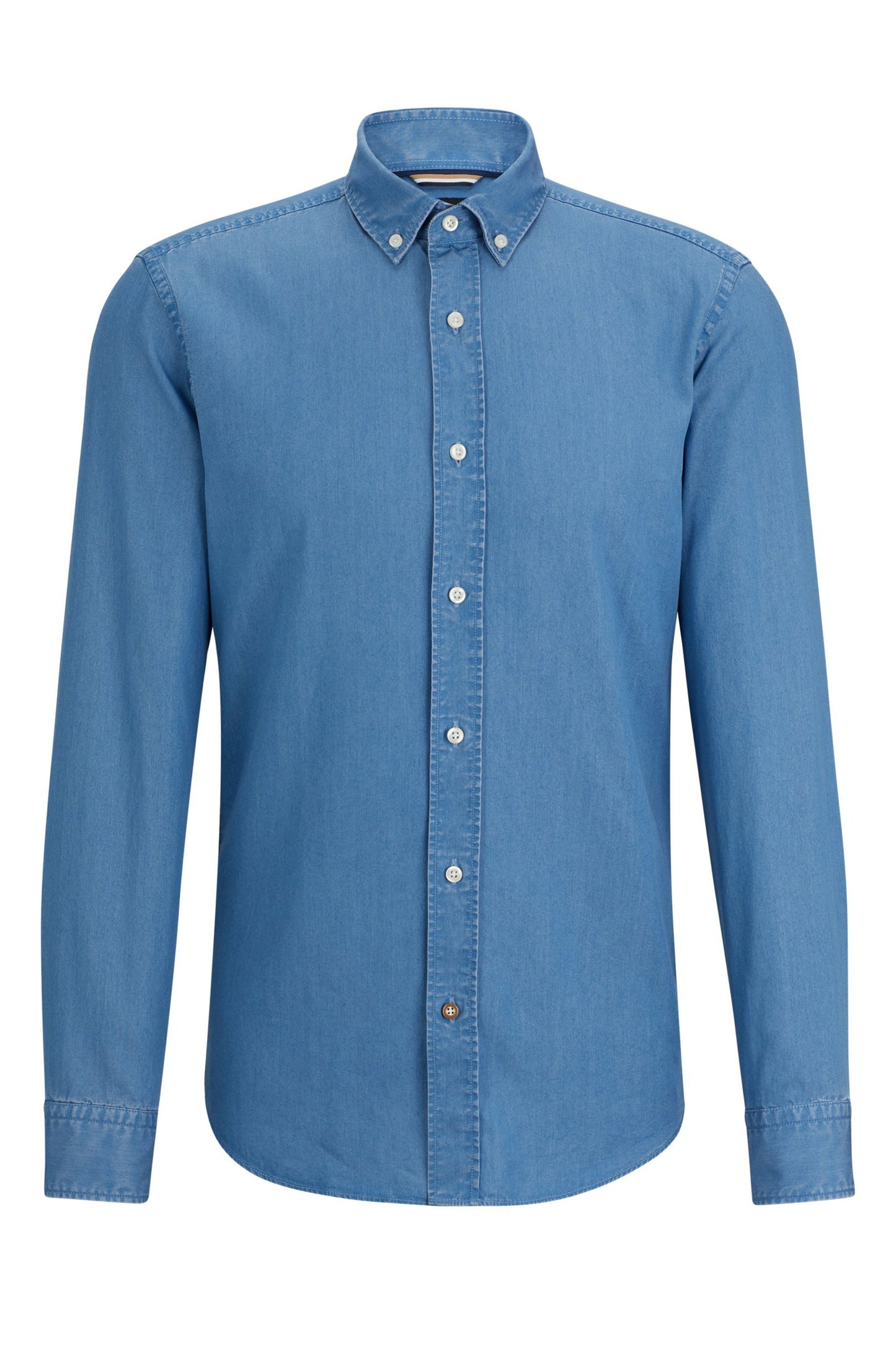 Boss C-hal-bcd-c1-223 Camicia in denim a maniche lunghe blu brillante