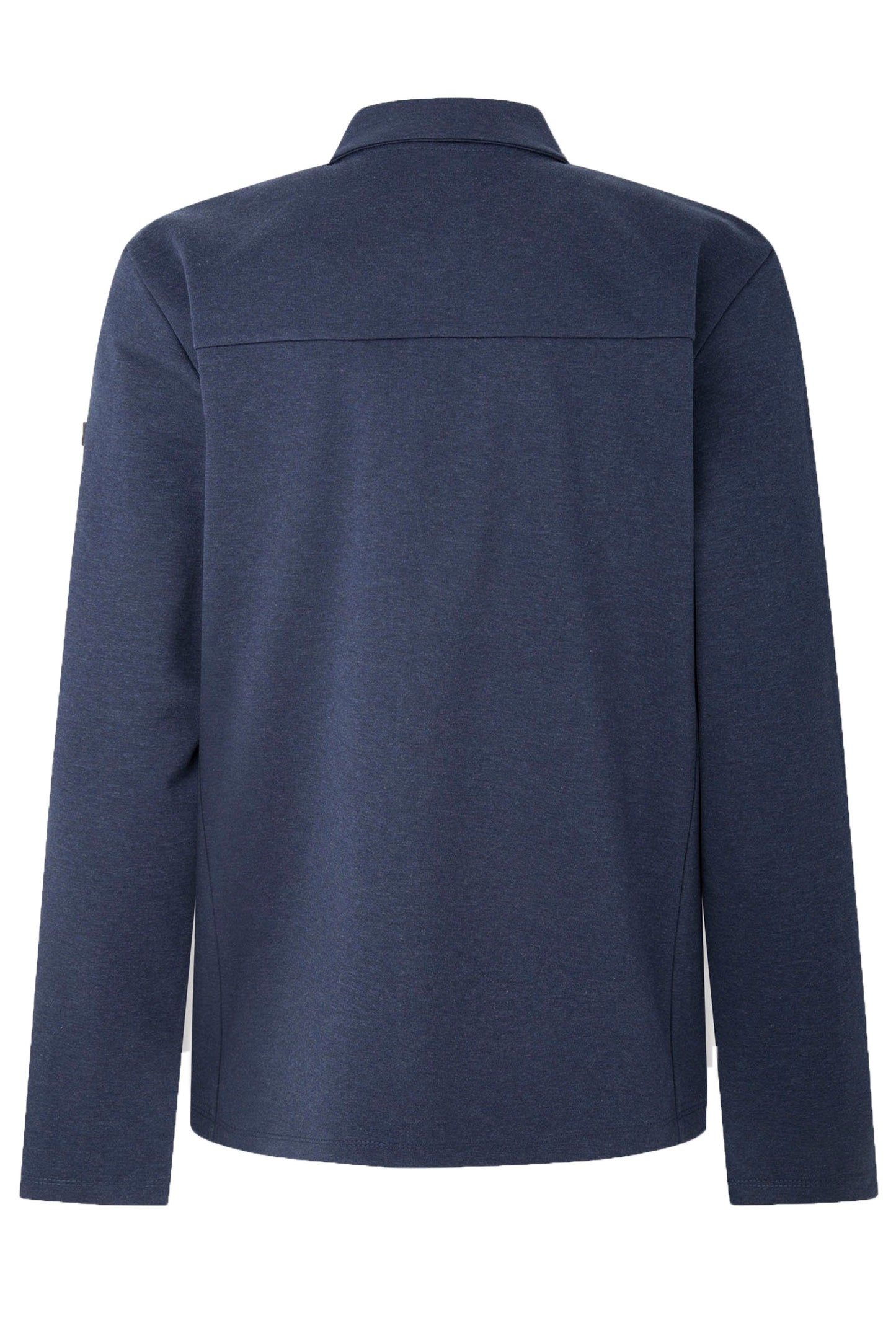 Pull zippé double en tricot Hackett bleu marine