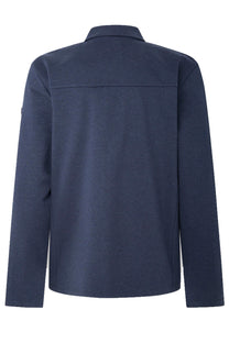 Hackett Double Knit Full Zip Navy Hackett
