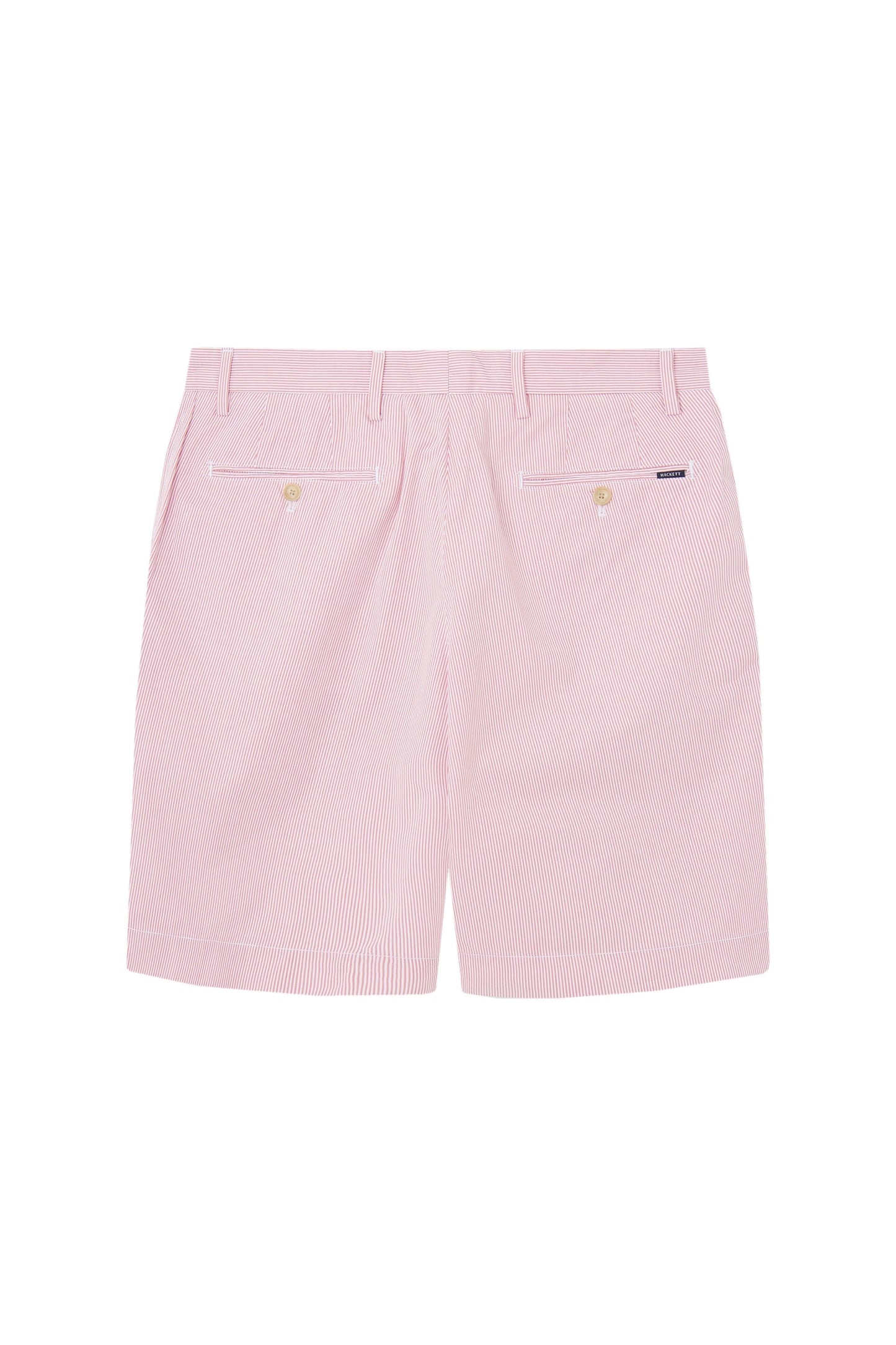 Short Hackett à rayures rose