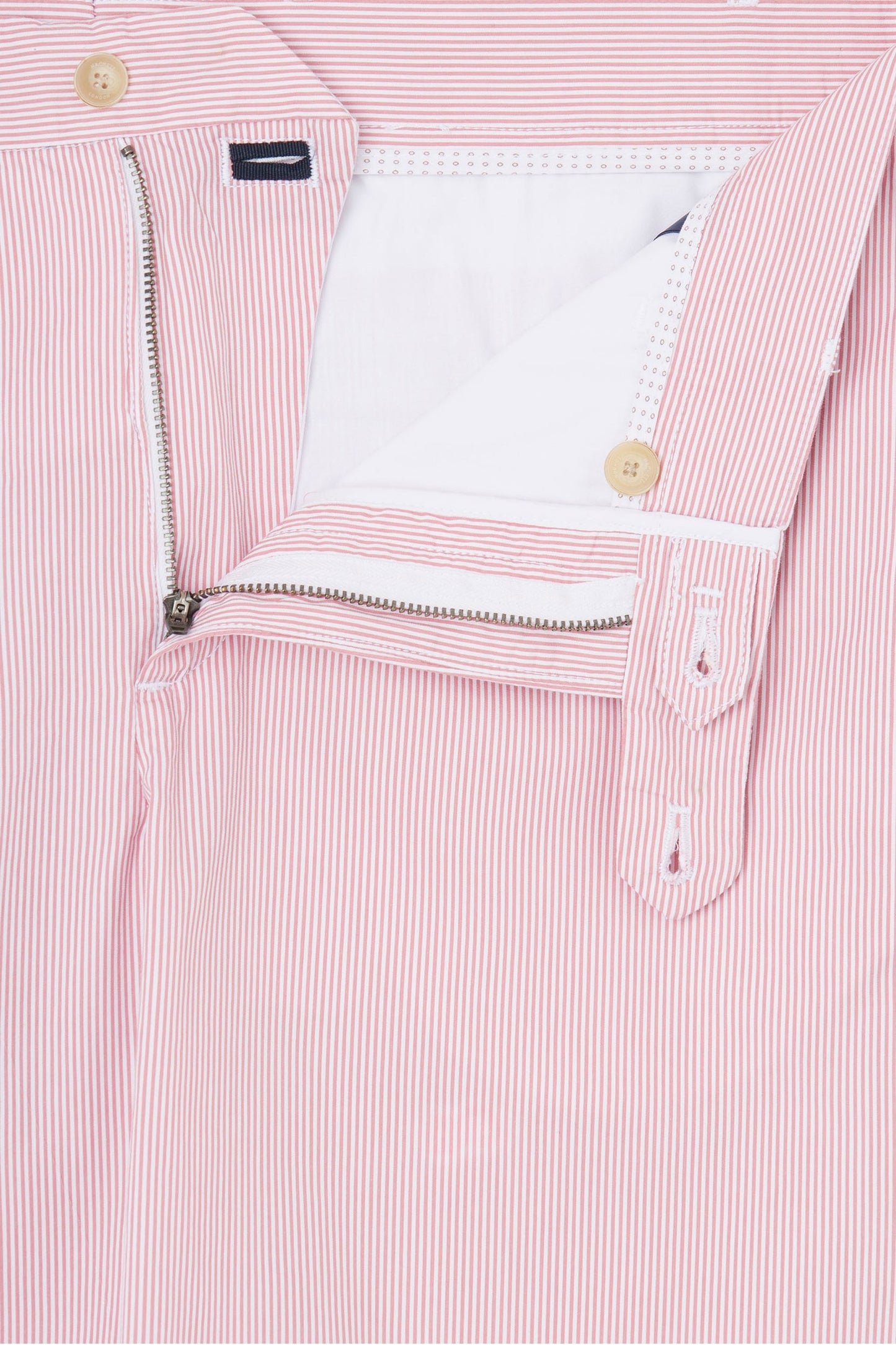 Short Hackett à rayures rose