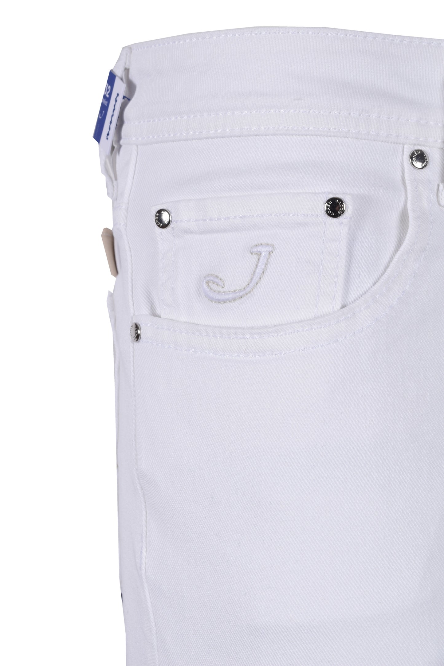 Jeans aderenti Jacob Cohen Bard Fit bianchi