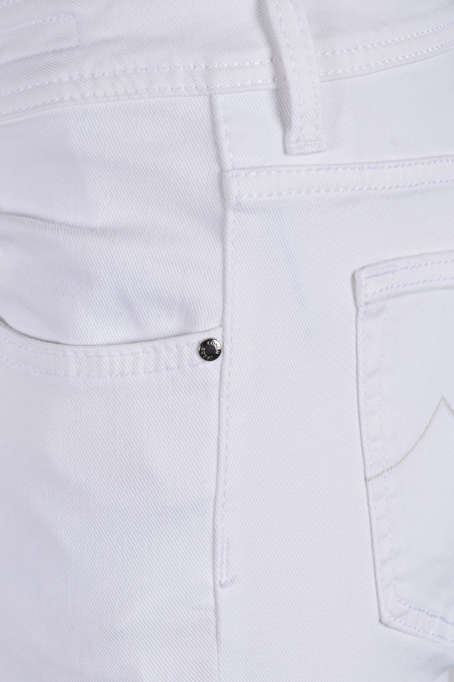 Jeans aderenti Jacob Cohen Bard Fit bianchi