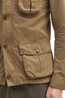 Barbour Corbridge Casual Jacket Bleached Olive Barbour