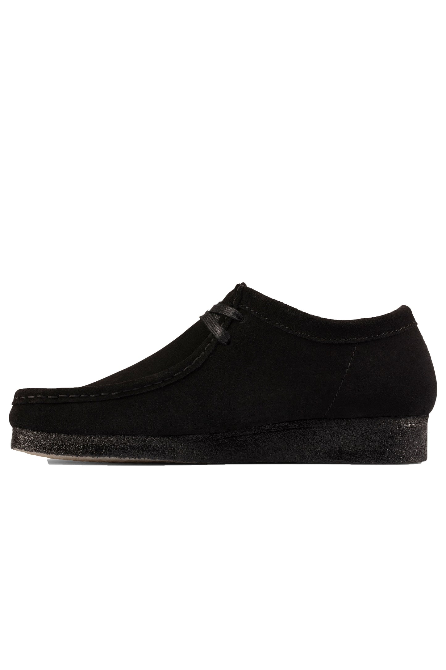Clarks Originals Wallabee Shoe Black Suede