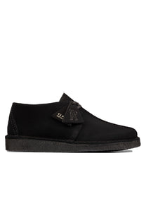 Clarks Originals Desert Trek Casual Shoe Black Suede Clarks Originals