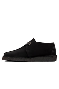 Clarks Originals Desert Trek Casual Shoe Black Suede Clarks Originals