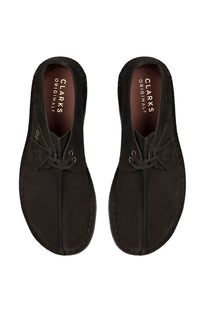 Clarks Originals Desert Trek Casual Shoe Black Suede Clarks Originals