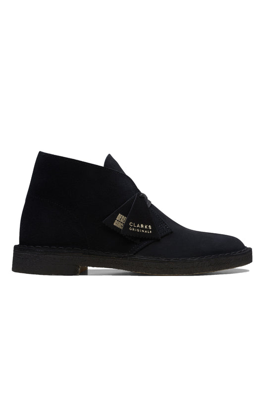 Clarks Originals Desert Boot Black Suede
