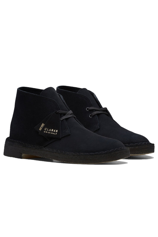 Clarks Originals Desert Boot Black Suede