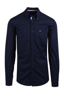 Paul And Shark Button Down Collar Cotton Shirt Navy Paul & Shark