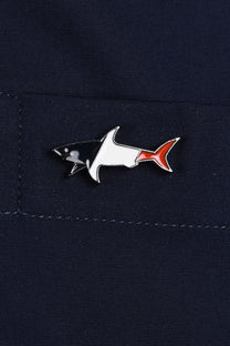 Paul And Shark Button Down Collar Cotton Shirt Navy Paul & Shark