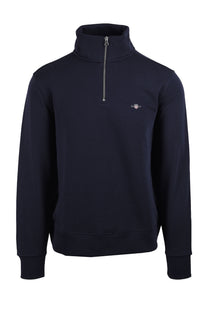 Gant Reg Shield Half Zip Sweat Evening Blue Gant