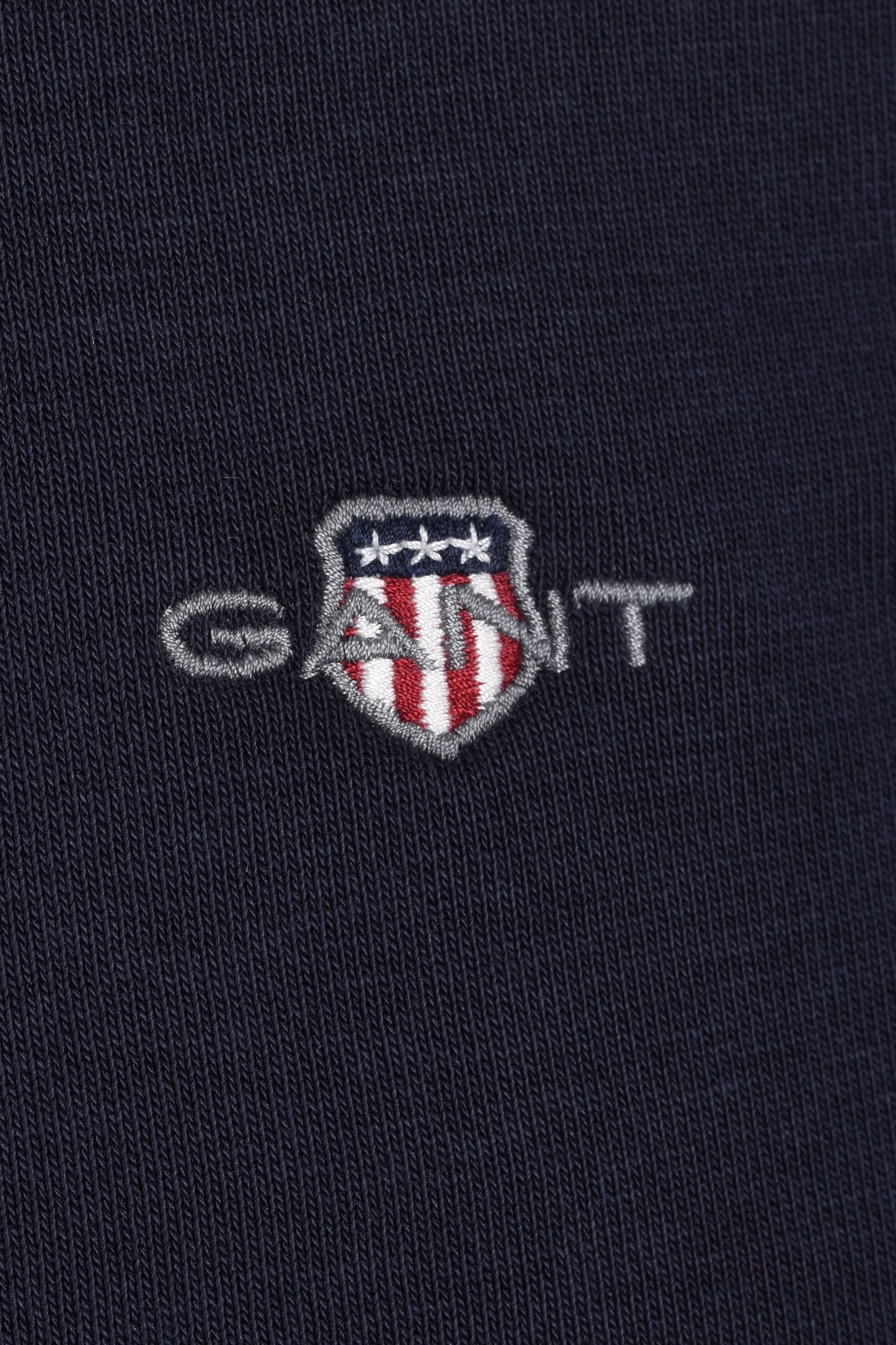Gant Reg Shield Half Zip Sweat Evening Blue