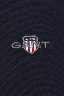 Gant Reg Shield Half Zip Sweat Evening Blue Gant