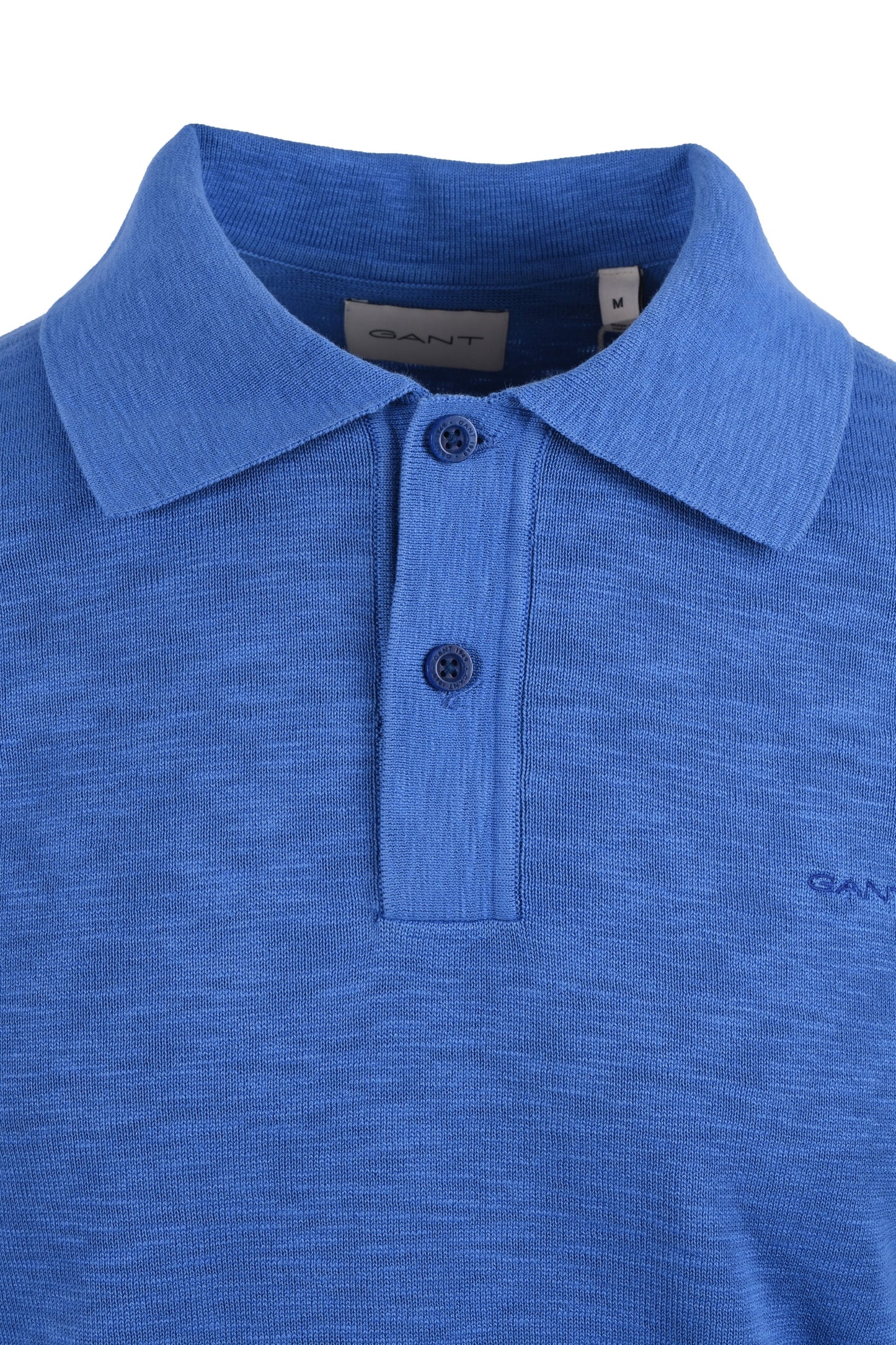 Gant Cotton Flamme Short Sleeve Polo Rich Blue