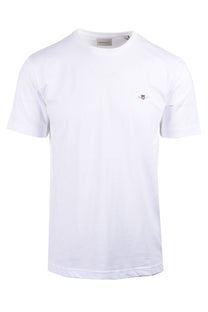 Gant Reg Shield Ss T-shirt White Gant