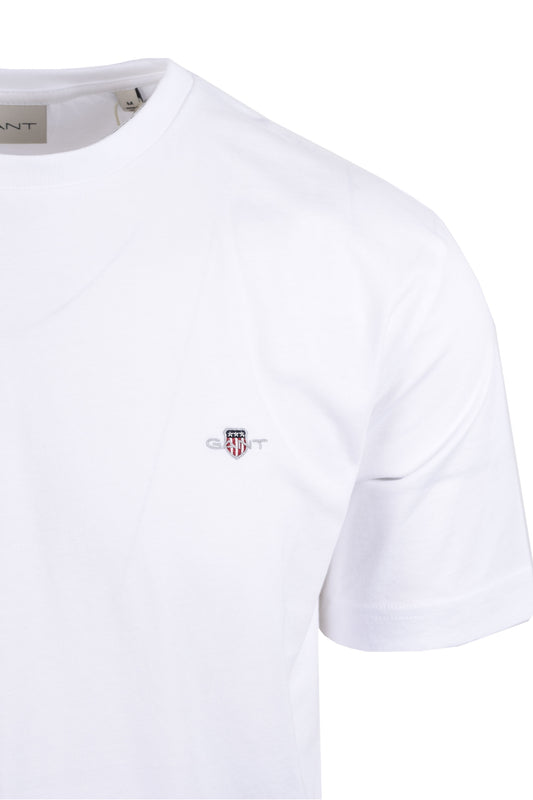 Gant Reg Shield Ss T-shirt White